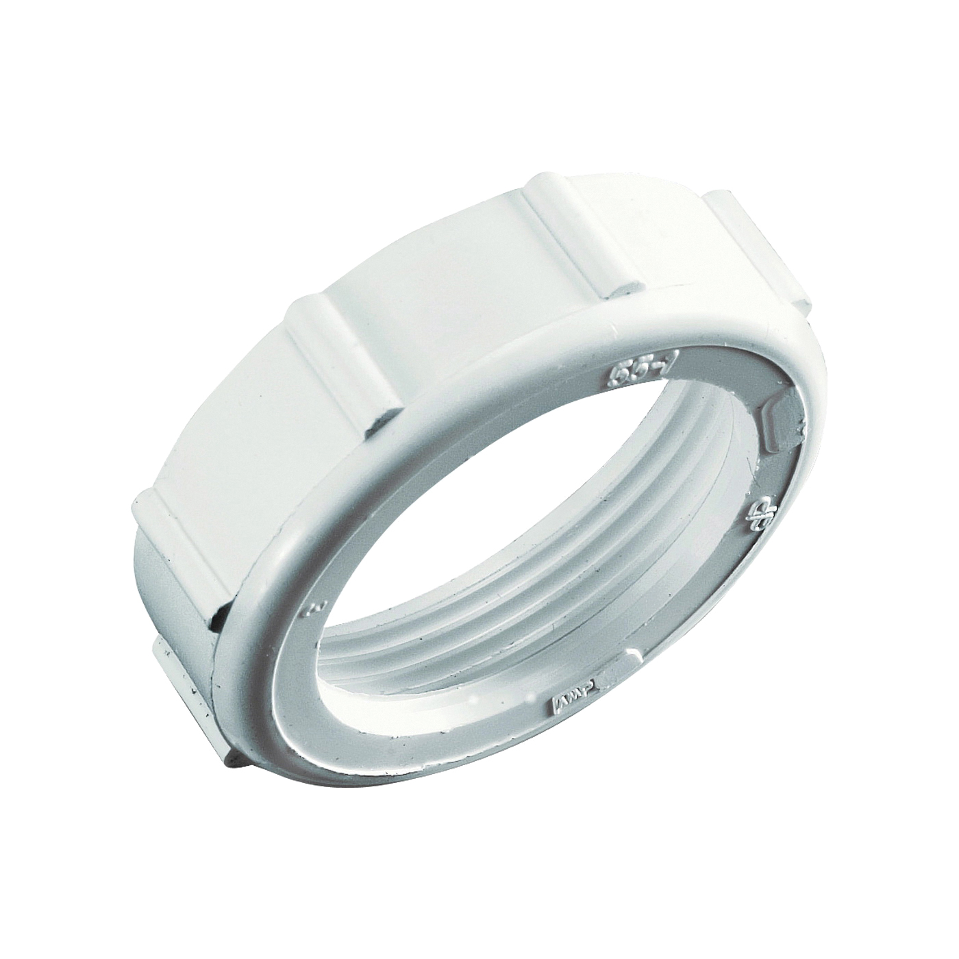 PP209255 Slip-Joint Nut, PVC, White