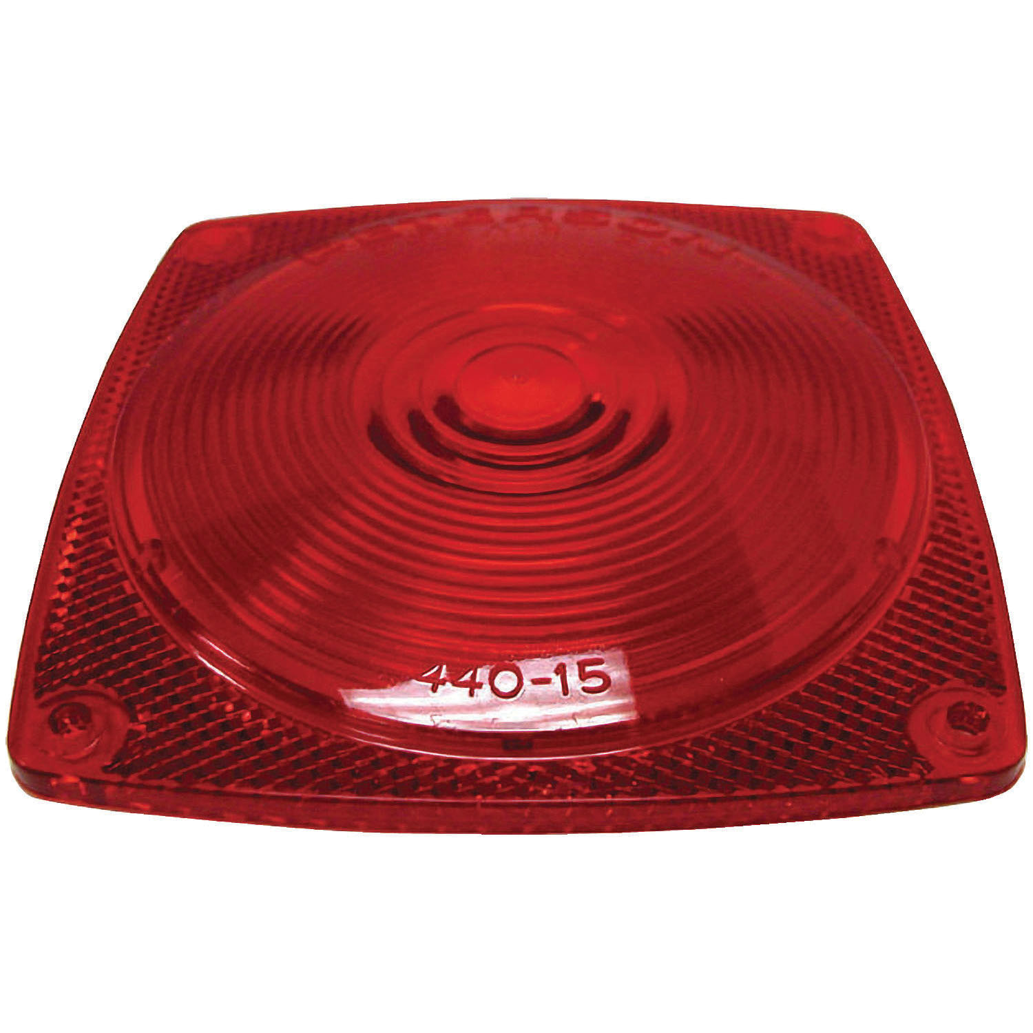 PM V440-15 Replacement Rear Lens, Acrylic, Red, For: 440, 440L, 441, 441L, 452 and 452L Series Lights - 2