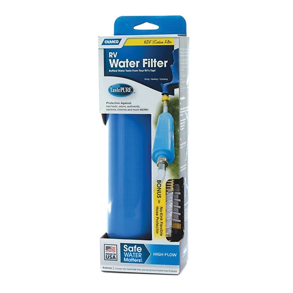 CAMCO 40043 Water Filter with Hose Protector - 2