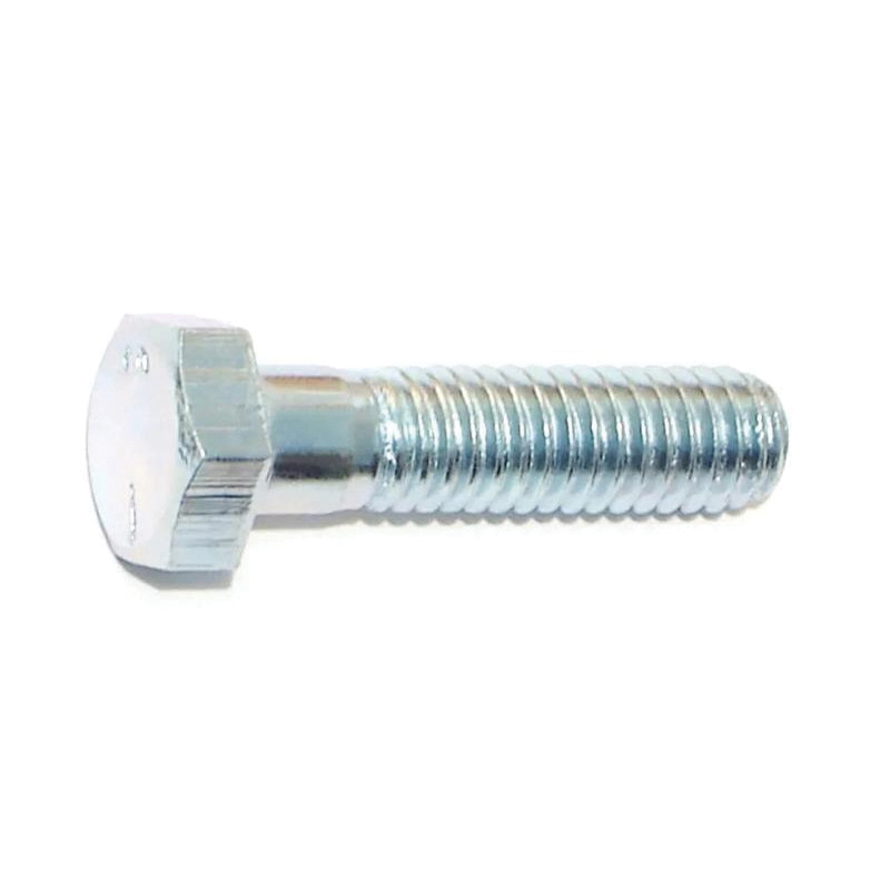 00274 Hex Cap Screw, 5/16-18 Thread, 1-1/4 in OAL, 5 Grade, Steel, Zinc-Plated, SAE Measuring