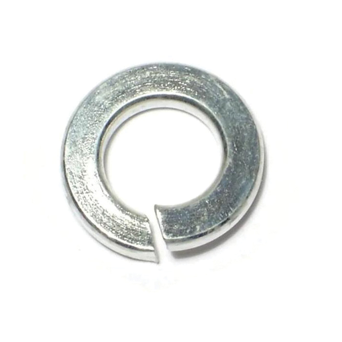 03946 Split Lock Washer, 3/8 in ID, 11/16 in OD, 0.094 in Thick, Steel, Zinc-Plated, 2 Grade