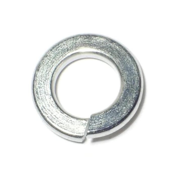 50722 Split Lock Washer, 7/16 in ID, 0.776 in OD, 0.109 in Thick, Steel, Zinc-Plated, 2 Grade