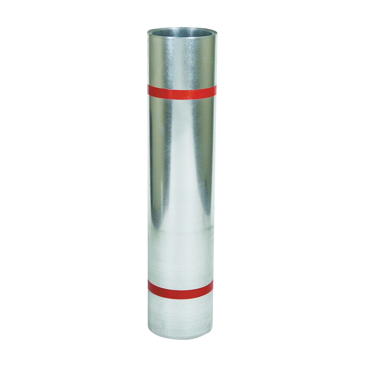 RVG245034 Roll Valley Flashing, 50 ft L, 24 in W, Galvanized Steel, Silver