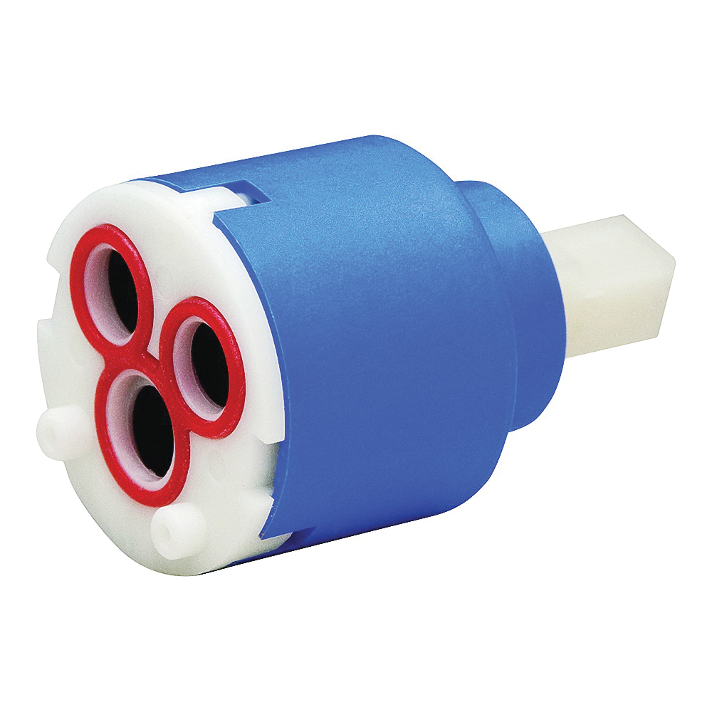 4000 Replacement Faucet Cartridge, Aluminum Oxide, 2-1/2 in L, For: Single Handle Kitchen and Lavatory Faucet
