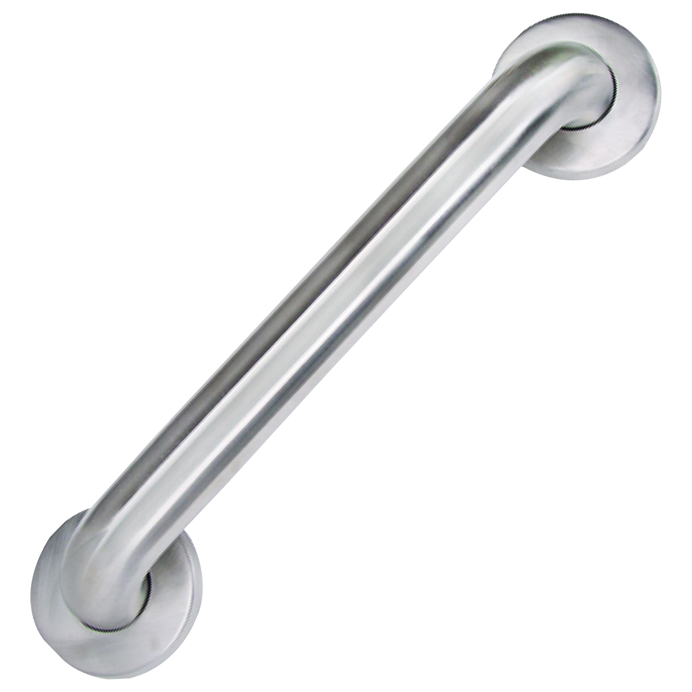 SG01-01&0112 Grab Bar, 12 in L Bar, Stainless Steel, Wall