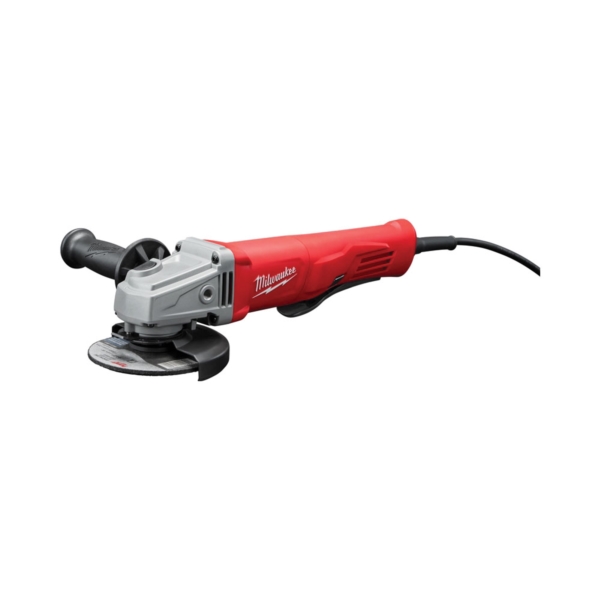 Milwaukee 6142-30 Angle Grinder with Lock-On Paddle Switch, 11 A, 5/8-11 Spindle, 4-1/2 in Dia Wheel