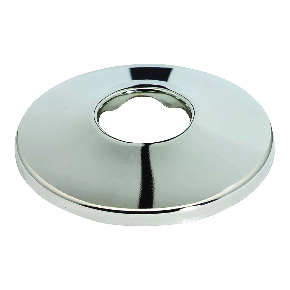PP802-89 Bath Flange, 3-1/2 in OD, For: 3/4 in Pipes, Copper, Chrome