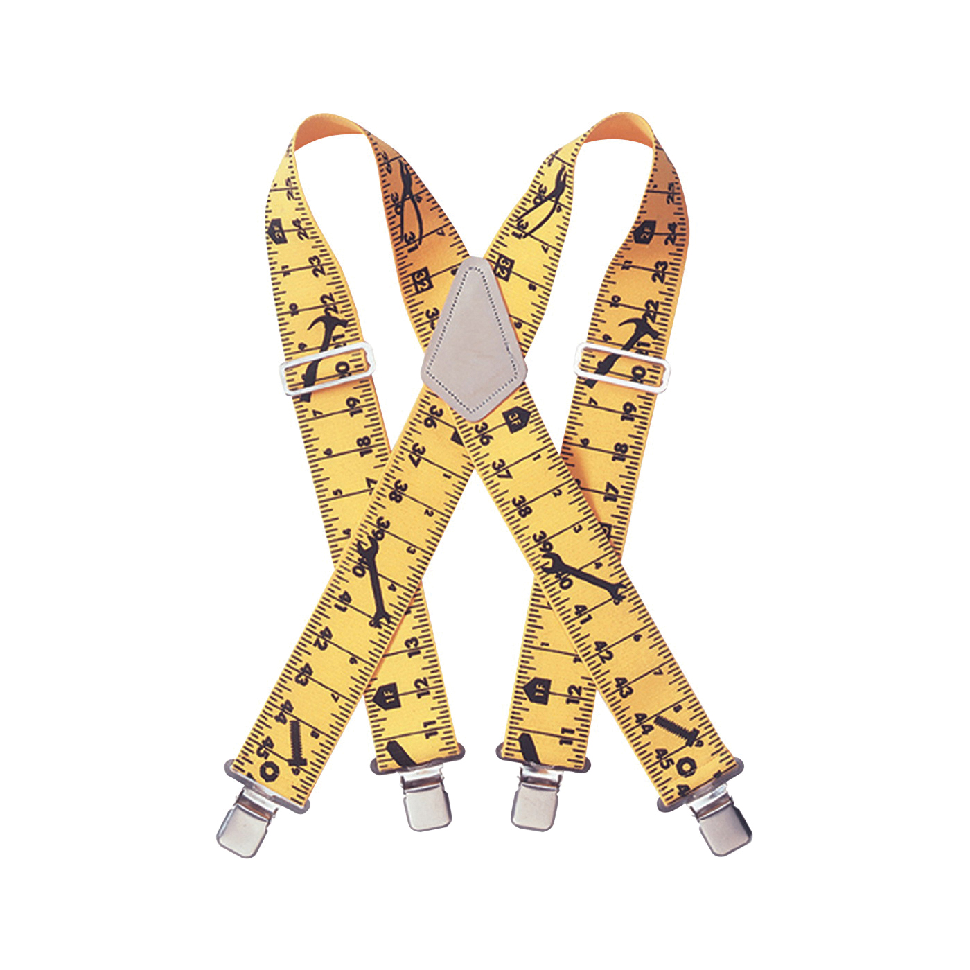 TOOL WORKS 110RUL Heavy-Duty Work Suspender, One-Size, Elastic, Yellow