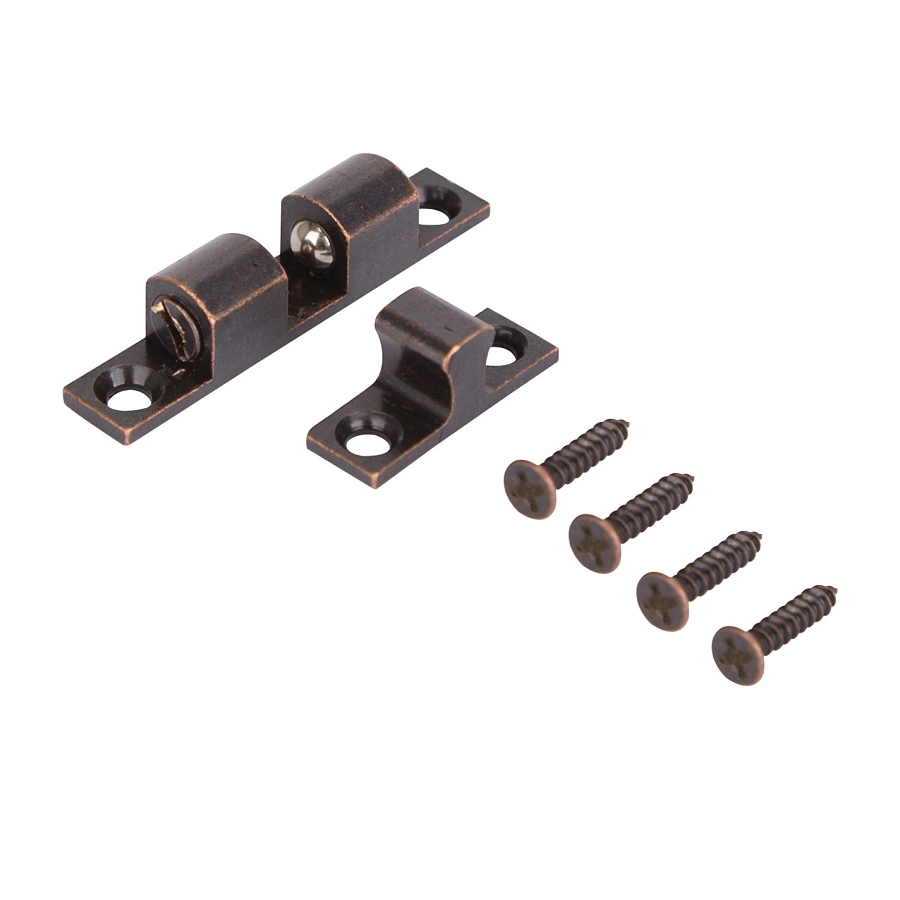 Double Ball Catch CB-01CVB-PS, Brass, Venetian Bronze