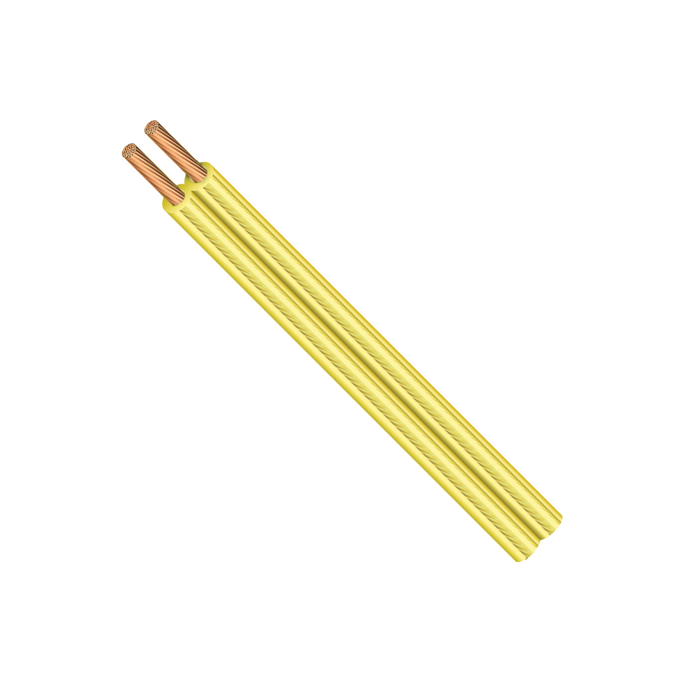 600006619 Lamp Cord, 18 AWG Wire, 2-Conductor, 250 ft L, Copper Conductor, PVC Insulation, 10 A, 300 V