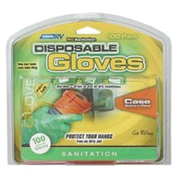 40285 Disposable Dump Gloves, Light Green
