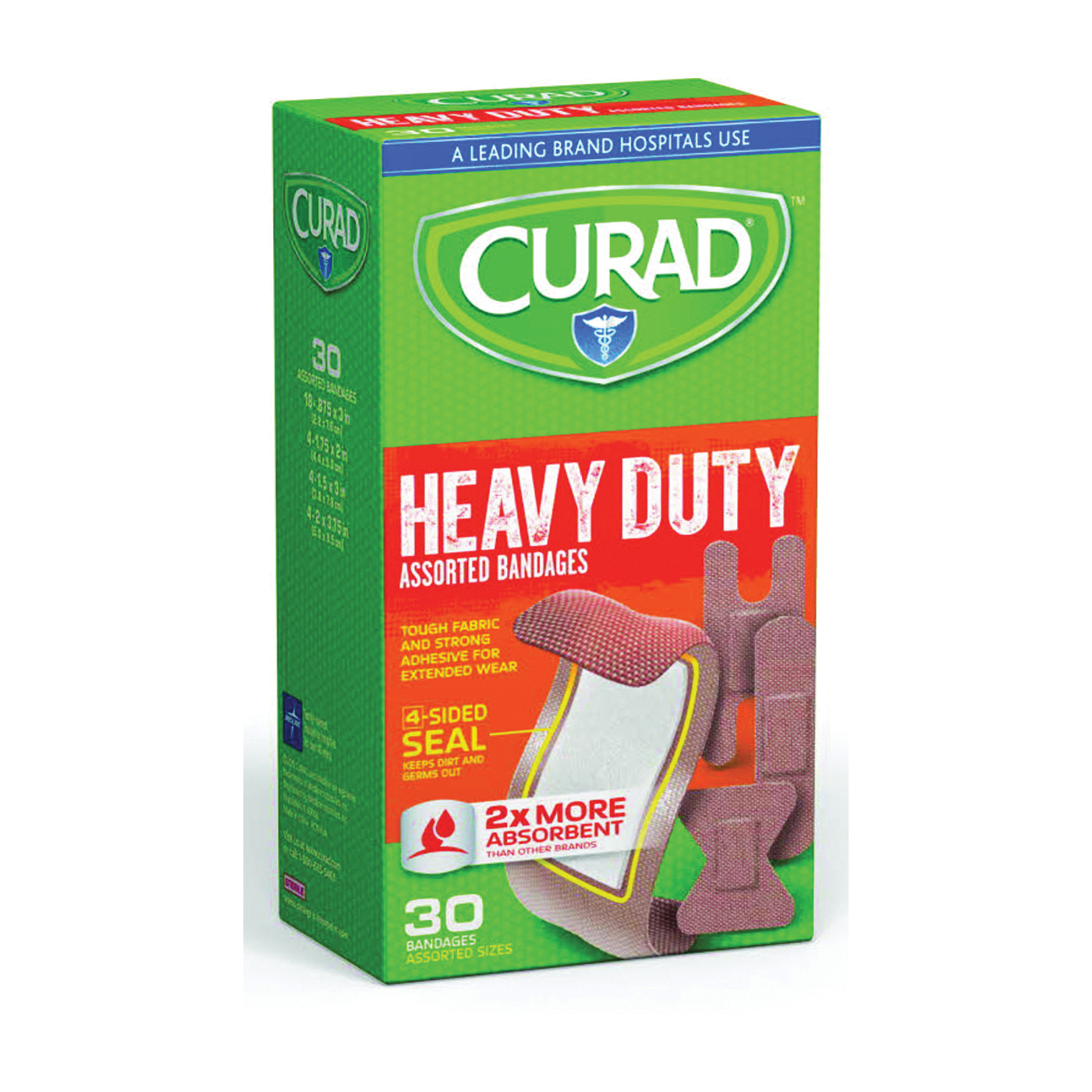 CUR14924RB Adhesive Bandage, Fabric Bandage