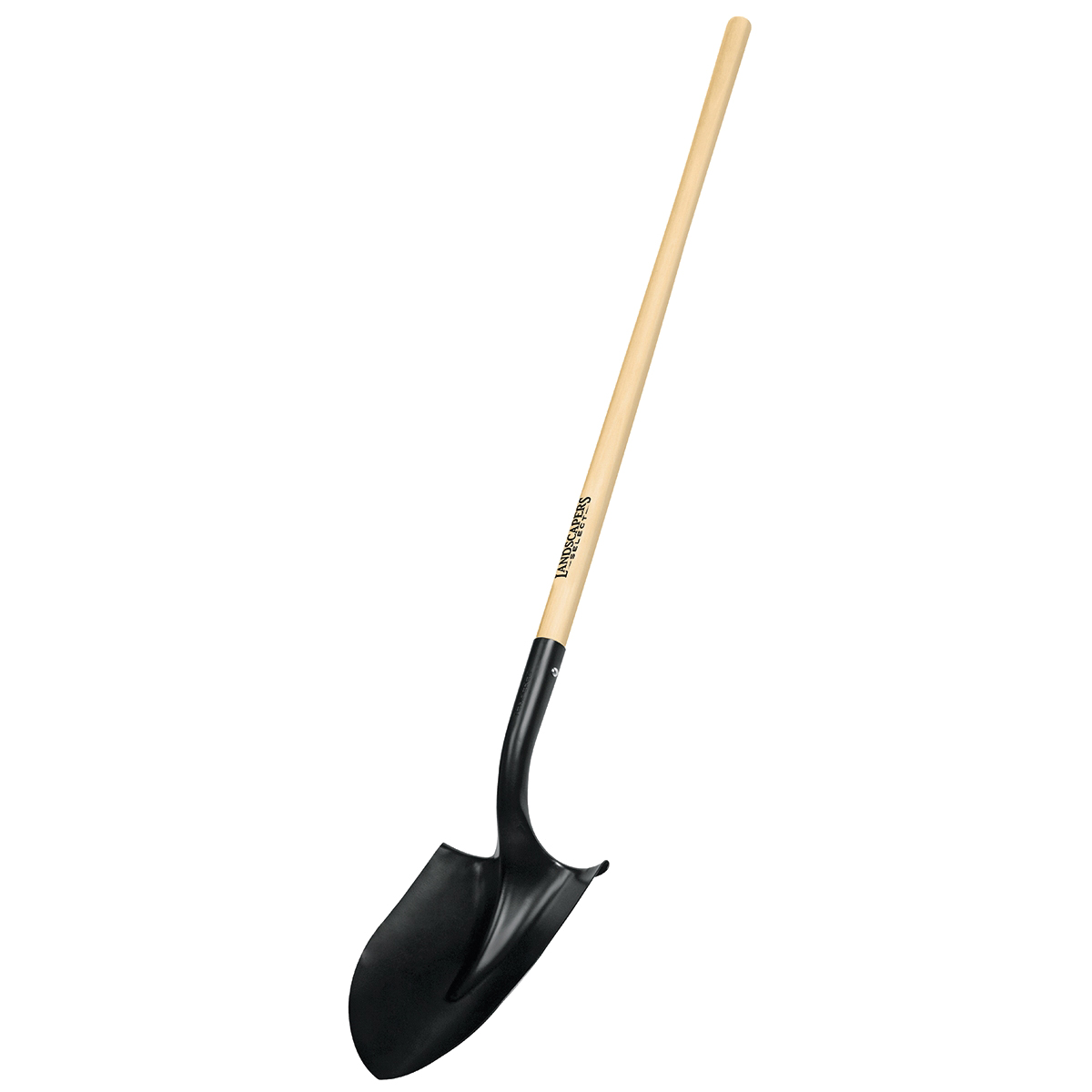 34608 PRL-P Shovel, 16 ga, Hardwood Handle, Cushion Grip Handle, 45 in L Handle