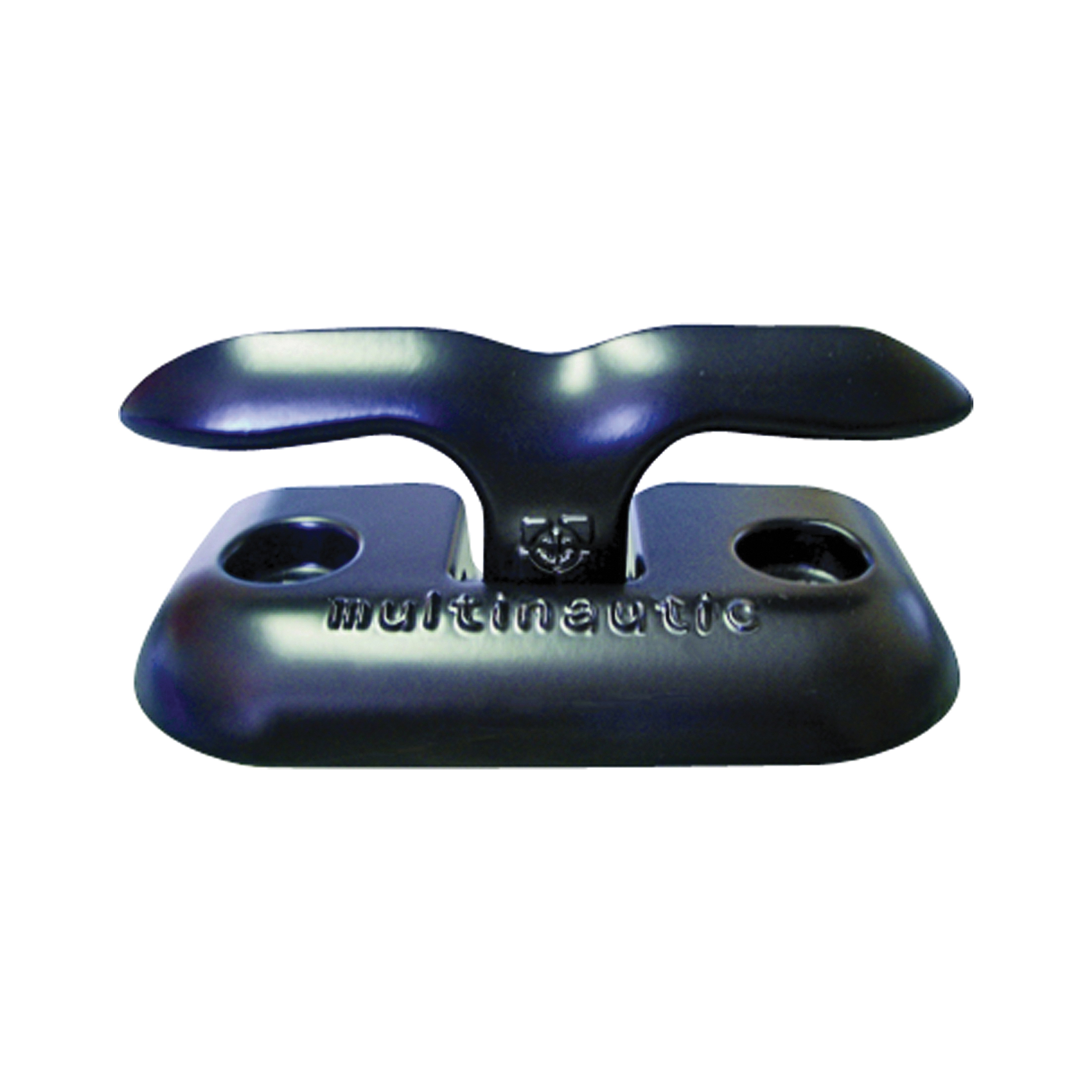 15113 Flip-Up Cleat, 6 in, Cast Aluminum, Black, Powder-Coated