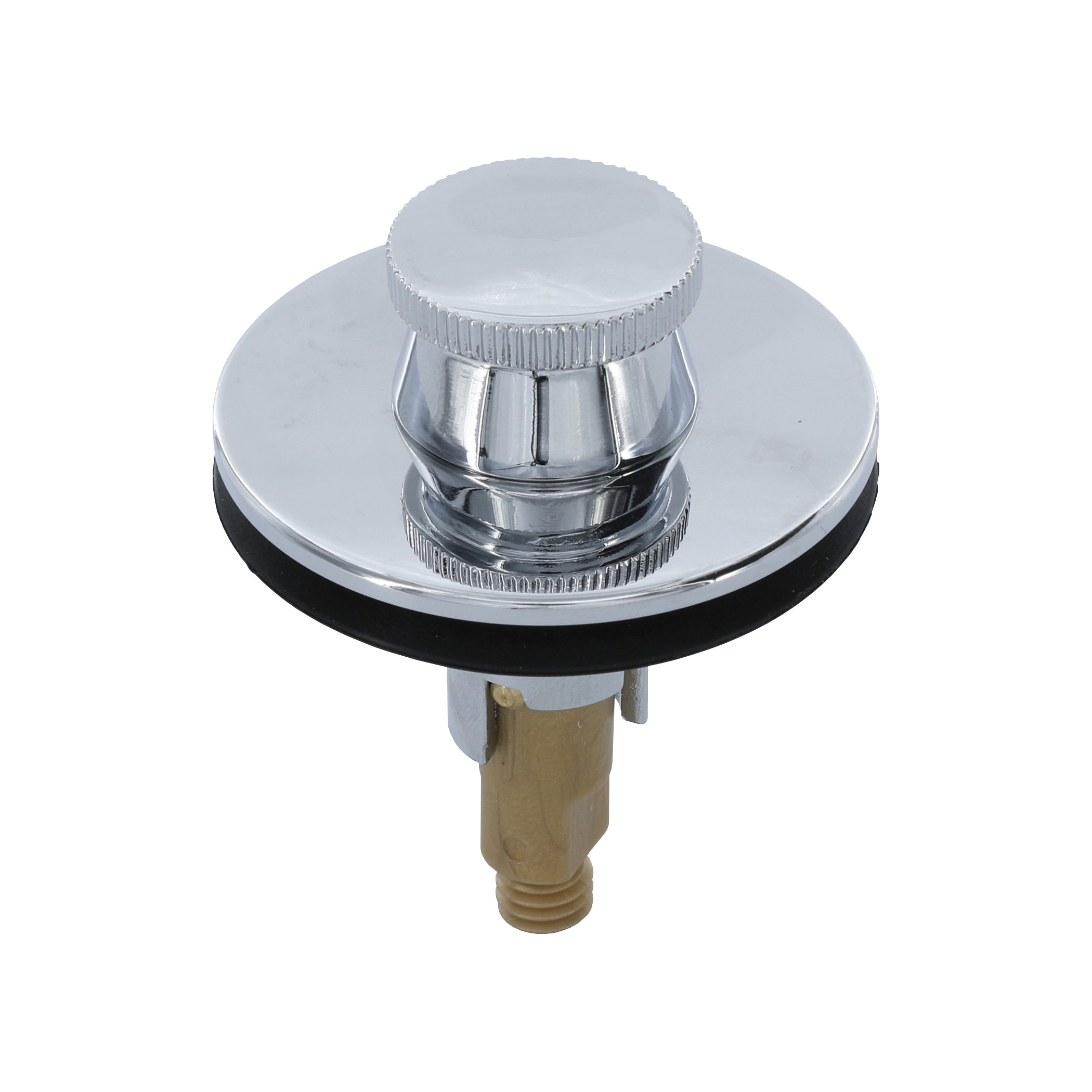 88599 Lift and Turn Drain Stopper, Metal, Chrome-Plated