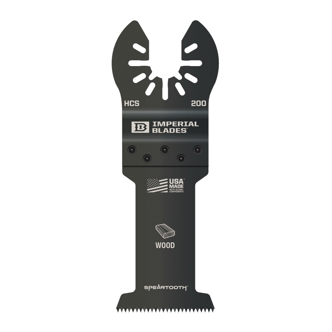 IBOA200-1 Oscillating Blade, One-Size, 12 TPI, HCS, 1/PK