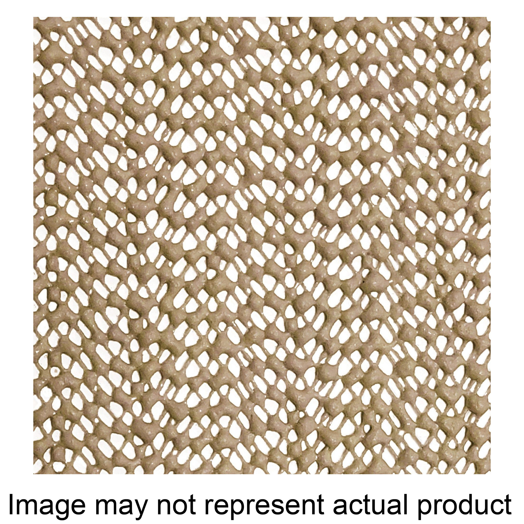 05F-C6B59-06 Shelf and Drawer Liner, 5 ft L, 12 in W, Paper, Taupe