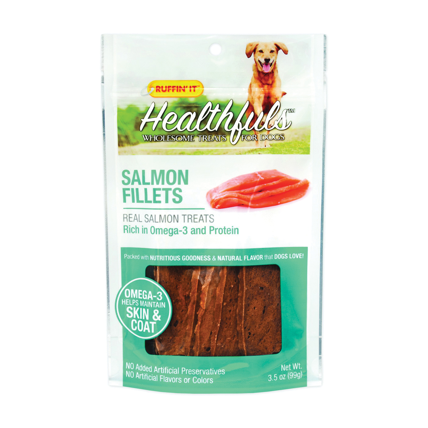 08355 Wholesome Dog Treat, Salmon Fillets, 3.5 oz