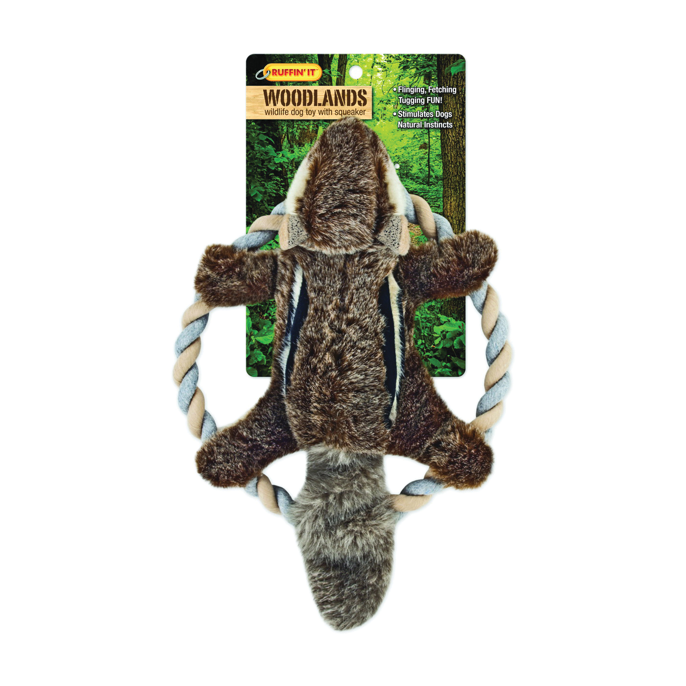 16269 Dog Toy, L, Chipmunk