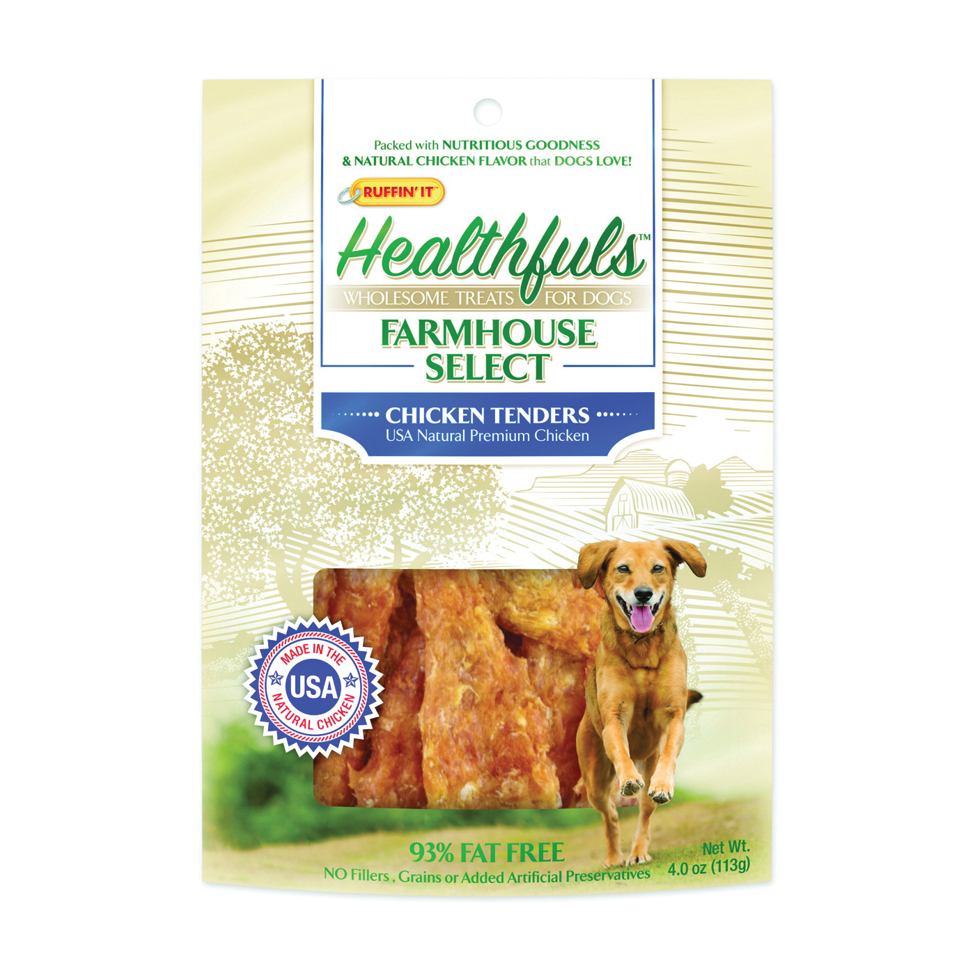 08503 Dog Treat, 4 oz, Chicken