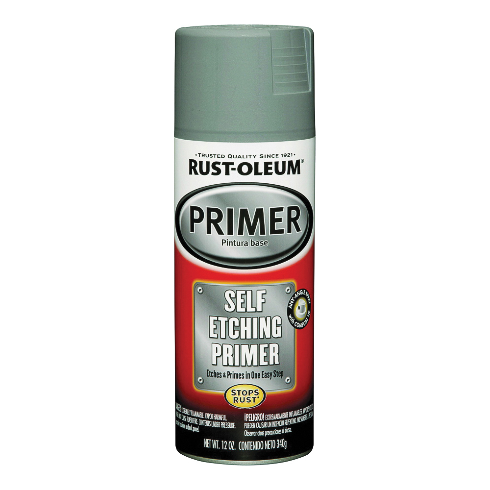 Rust-Oleum 249322 Spray Primer, Dark Green, 12 oz, Can - 1