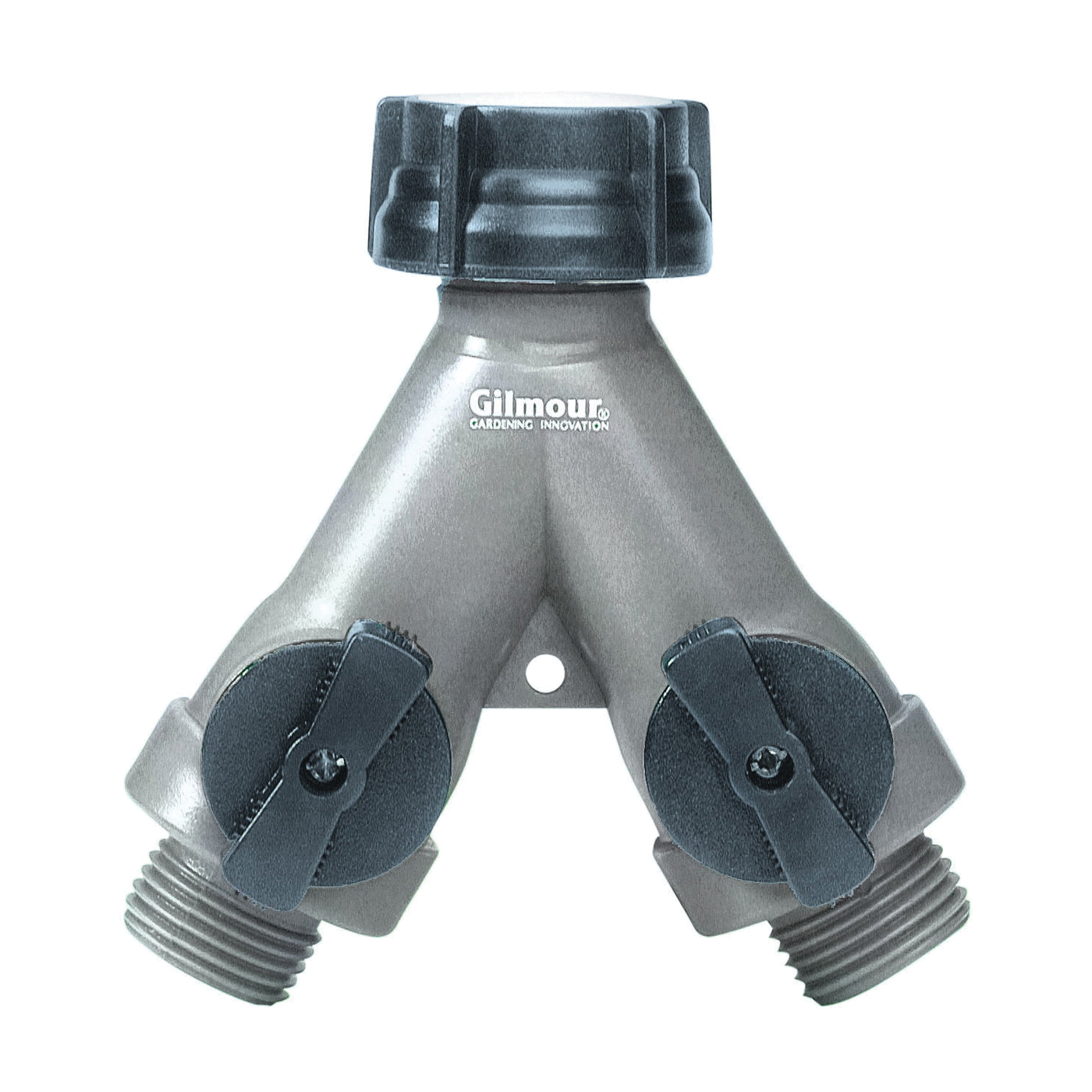 800024-1001 Shut-Off Valve, 3/4 in, Male, 2-Port/Way, Polymer Body, Gray/Black