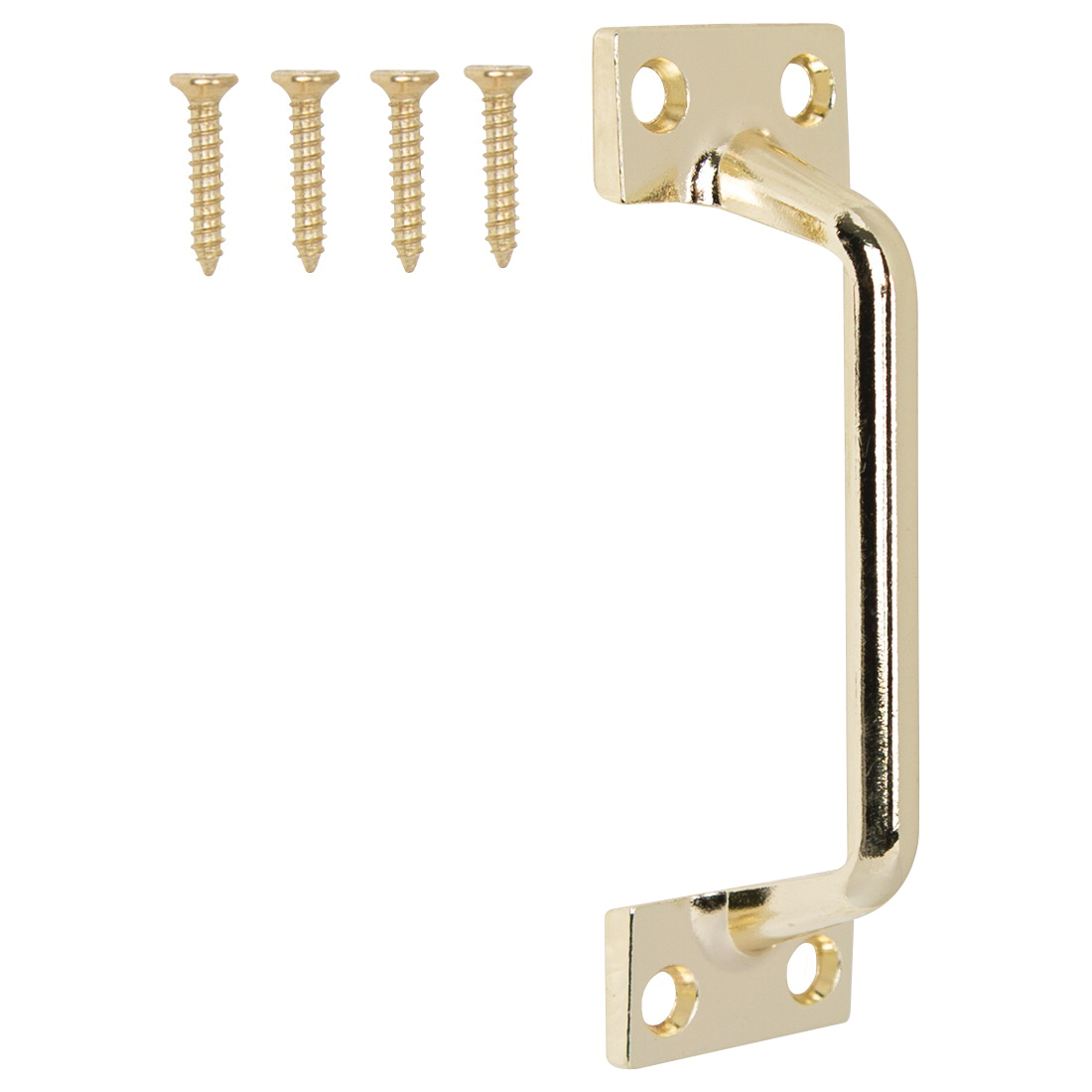 20902BBB-PS Sash Lift, 3-7/8 in L Handle, Zinc, Polished Brass