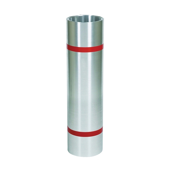 70018 Roll Valley Flashing, 50 ft L, 18 in W, Galvanized Steel, Silver