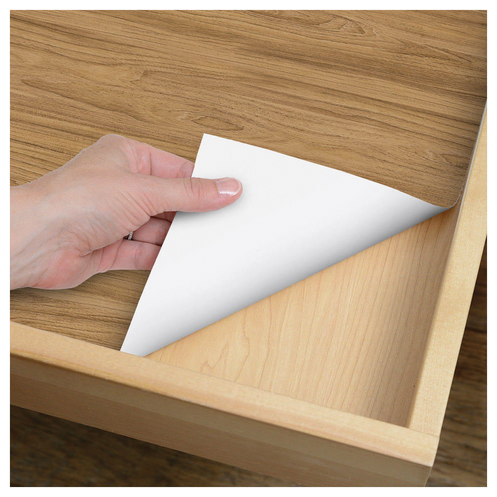 Con-Tact Creative Covering 09F-C9013-12 Contact Paper, 9 ft L, 18 in W, Knotty Pine Pattern, Vinyl, Knotty Pine - 3