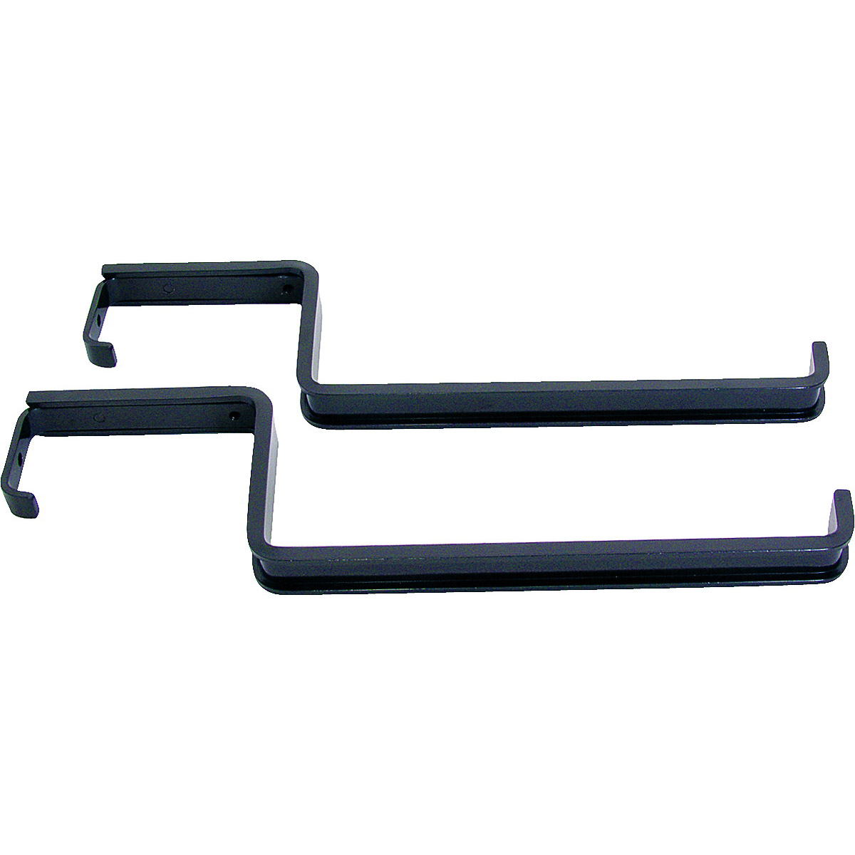 GB0043L Box Bracket, Aluminum, Black, Epoxy-Coated