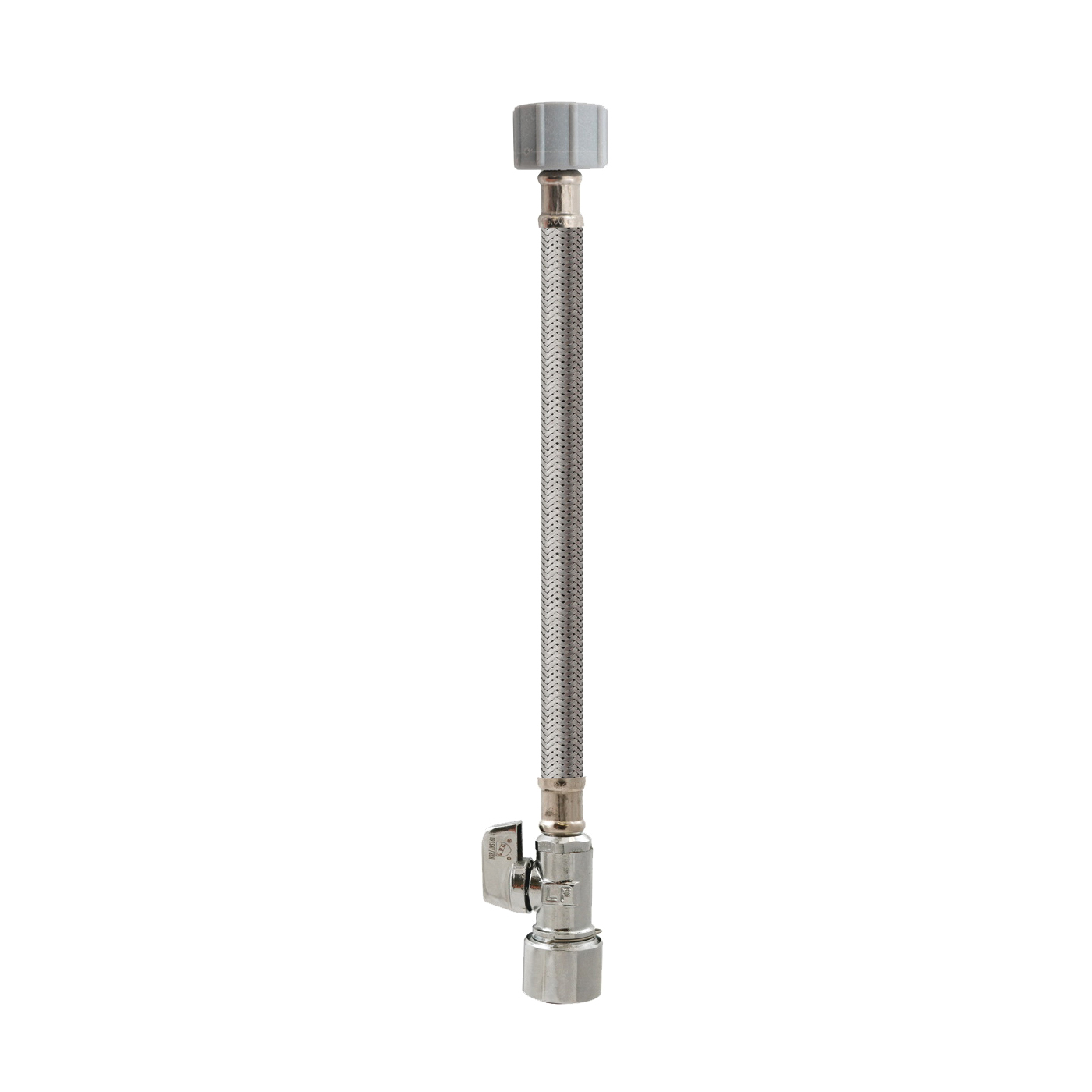2068PCPOLFC12K Quick-Lock Valve, 5/8 in Connection, Compression, 125 psi Pressure, Stainless Steel Body