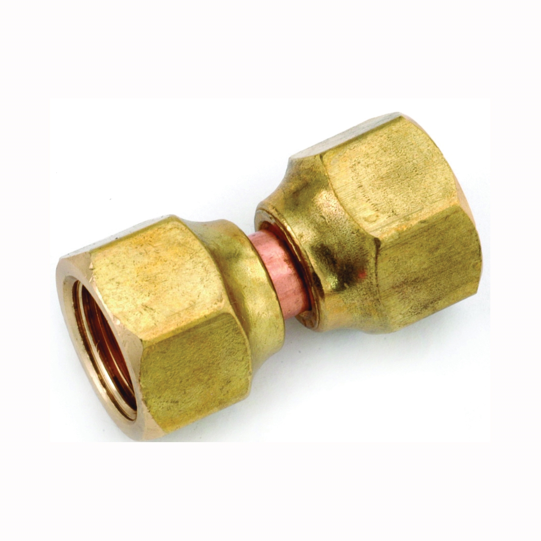 754070-04 Swivel Pipe Union, 1/4 in, Flare, Brass, 1400 psi Pressure