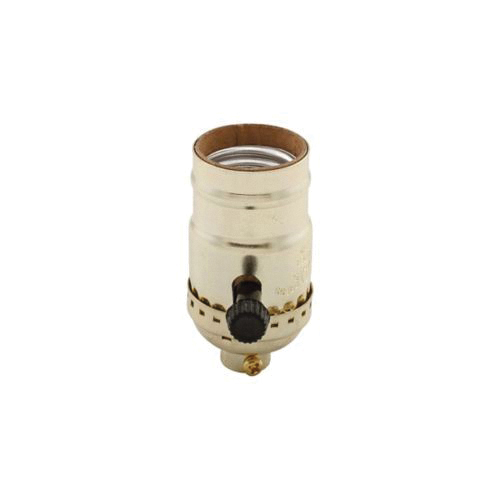 BP925ABD Lamp Holder, Electrolier, 5.96 x 3.37 x 5.81 in Dimensions, 250 V, 250 W, Brass