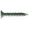 SENCO 08T_W Series 08T125W Cement Board Screw with Nibs, #8 Thread, 1-1/4 in L, Flat Head, #2 Drive, Steel - 1