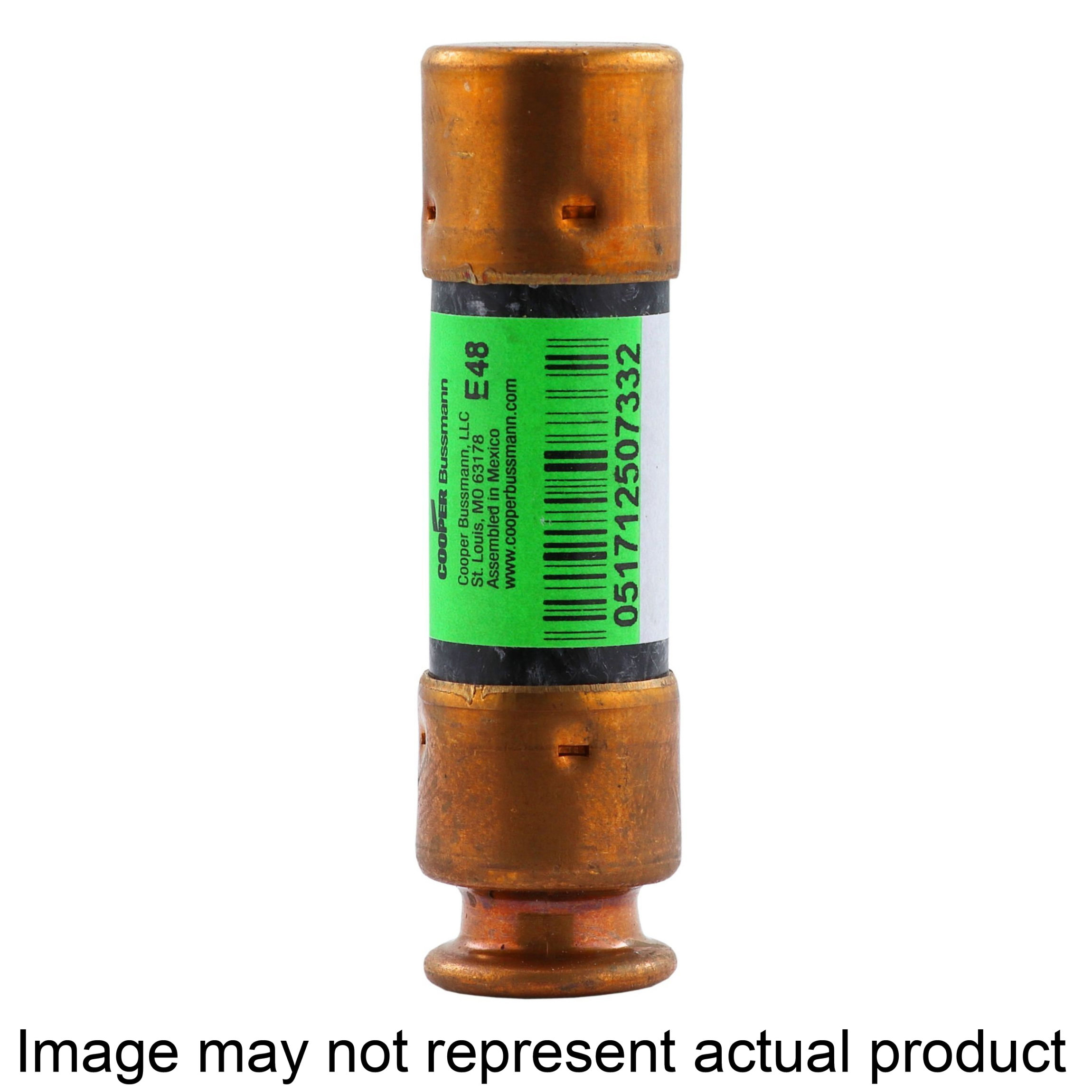 FRN-R Series FRN-R-40 Fuse, 40 A, 250 VAC, 125 VDC, 20, 200 kA Interrupt, Fiberglass Body, RK5