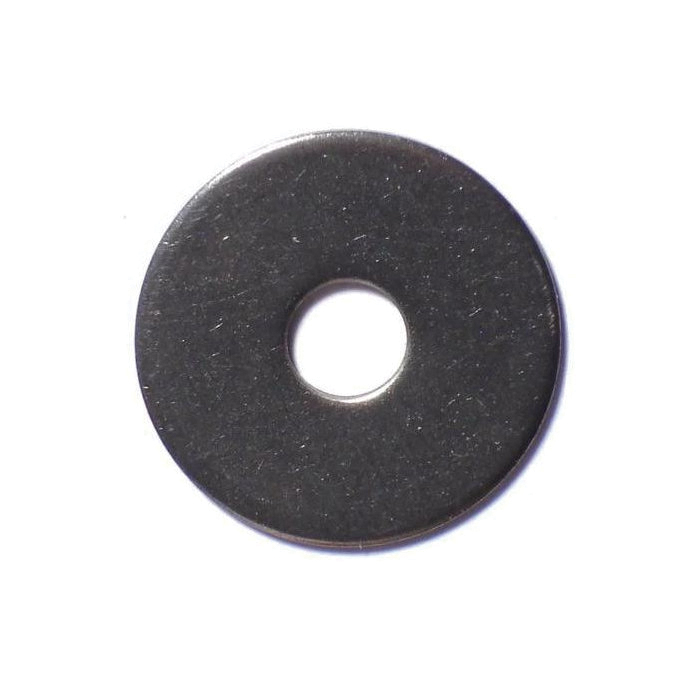 03928 Fender Washer, 1/4 in ID, 1 in OD, 1/16 in Thick, Steel, Zinc-Plated, 2 Grade
