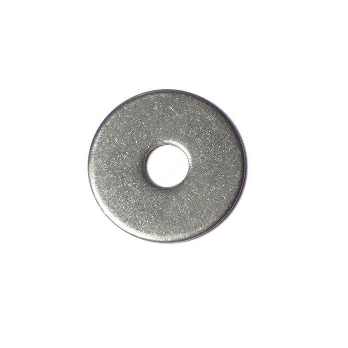 03929 Fender Washer, 1/4 in ID, 1-1/4 in OD, 1/16 in Thick, Steel, Zinc-Plated, 2 Grade, 1.9 oz Package