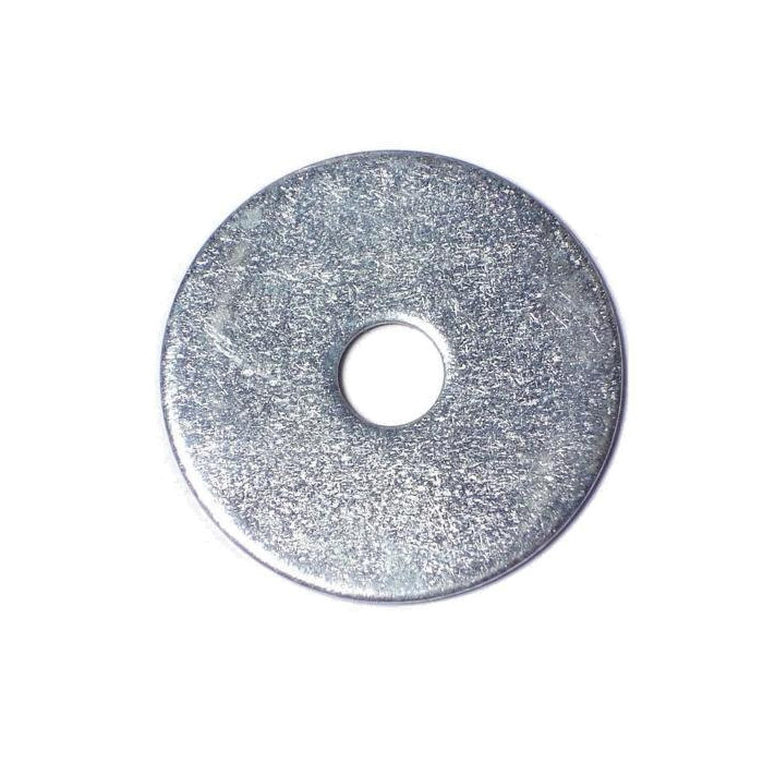 03933 Fender Washer, 5/16 in ID, 1-1/2 in OD, Steel, Zinc-Plated, 2 Grade