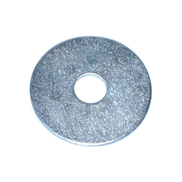 03936 Fender Washer, 1/2 in ID, 2 in OD, 1/16 in Thick, Steel, Zinc-Plated, 2 Grade, 5.1 oz Package