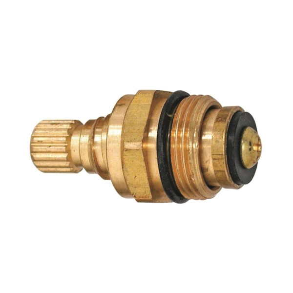 17451E Faucet Stem, Brass, Brass, 1-45/64 in L