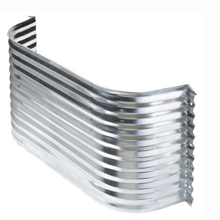 Window Well, Conquest Steel, 49 in L, 22 in W, 22 in H, Steel, Gray, Galvanized - 1