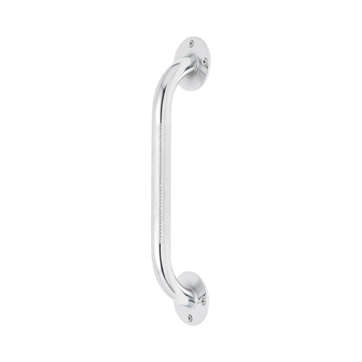 MDS86024CHR Grab Bar, 250 lb, Steel, Chrome-Plated, Wall Mounting