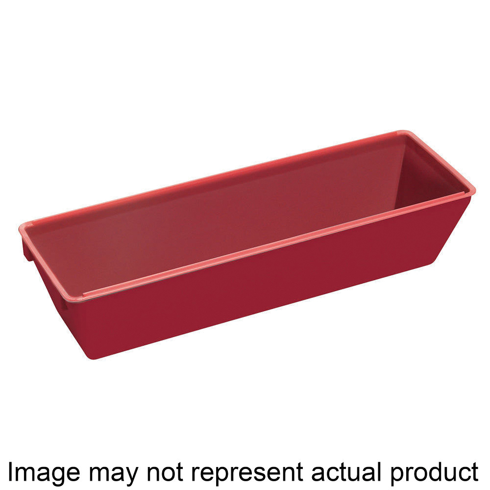 09060 Mud Pan, 12-1/2 in L Bottom, 2-5/8 in W Bottom, Plastic