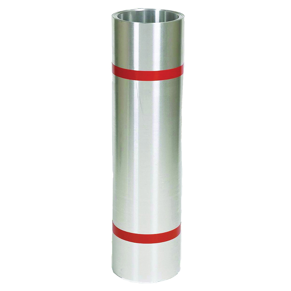 66324 Roll Valley Flashing, 10 ft L, 24 in W, Aluminum, Silver