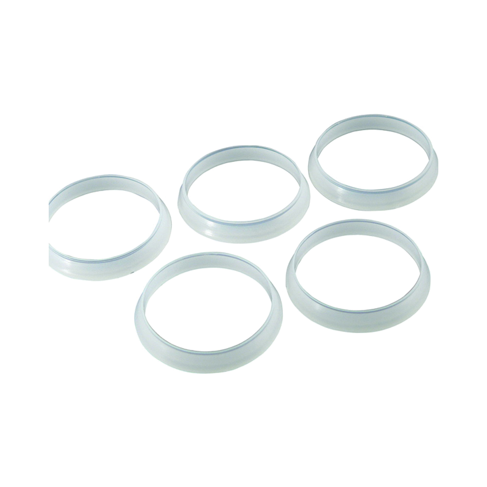 PP25519-20 Tailpiece Washer, 1-1/2 in, 3-3/4 in Dia, Polyethylene, For: Plastic Drainage Systems
