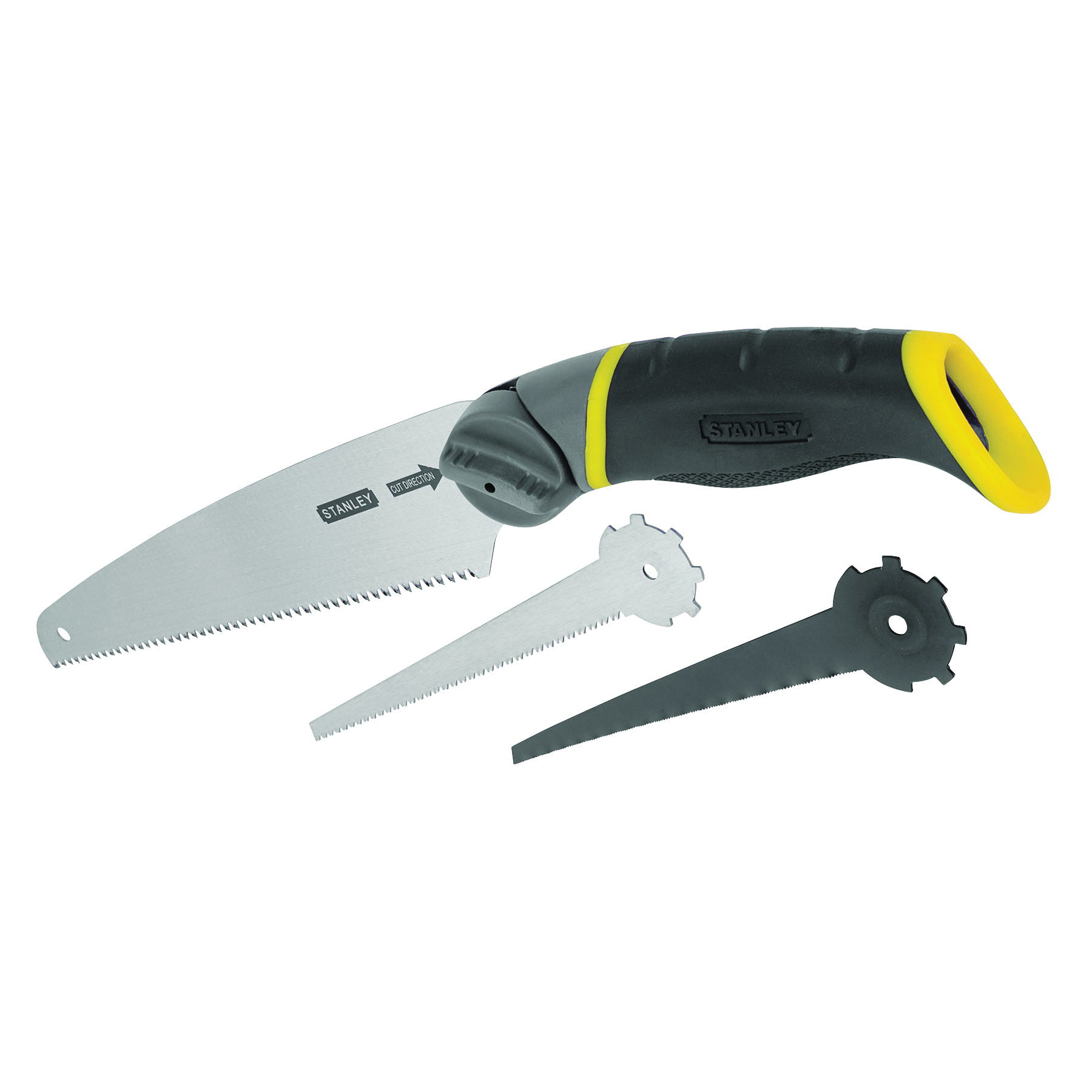 20-092 3-in-1 Saw Set, 6, 8, 10 in L Blade, Ergonomic Handle, Plastic Handle