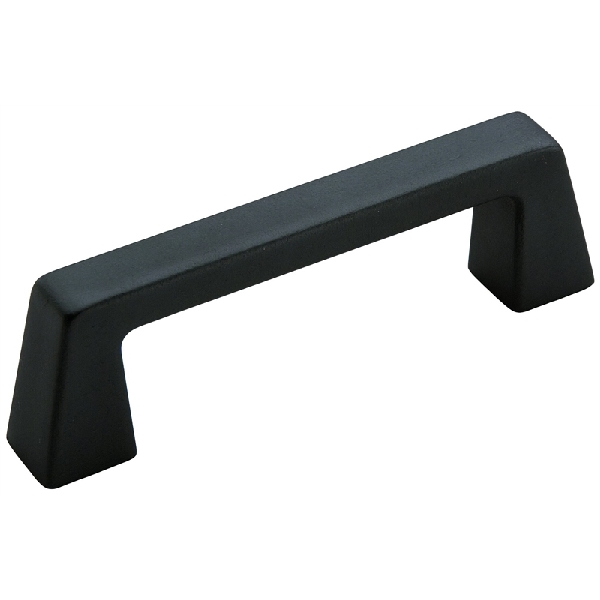 Blackrock Series BP55275BBR Cabinet Pull, 3-3/4 in L Handle, 9/16 in H Handle, 1-1/16 in Projection, Zinc