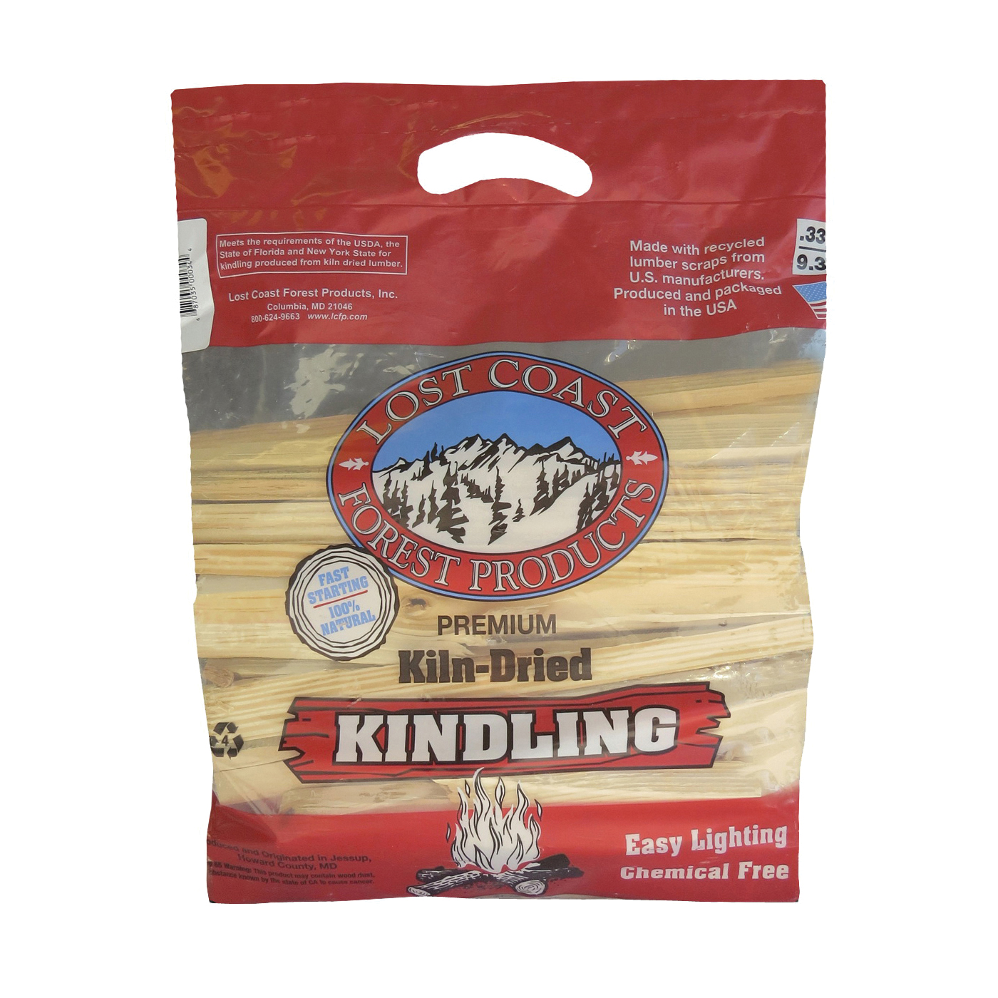 00033 Seasoned Kindling Bag
