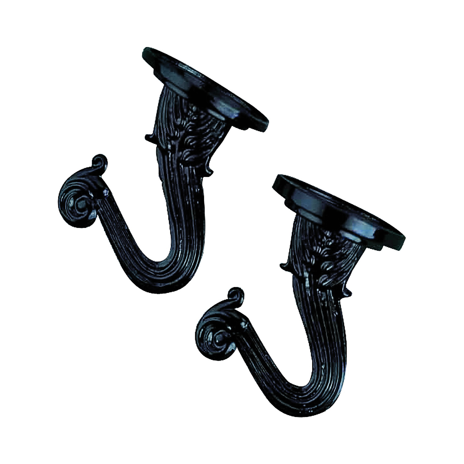 GB0403L Ceiling Hook, 1-1/2 in L, Zinc Alloy, Antique Brass, Antique Brass, Wall