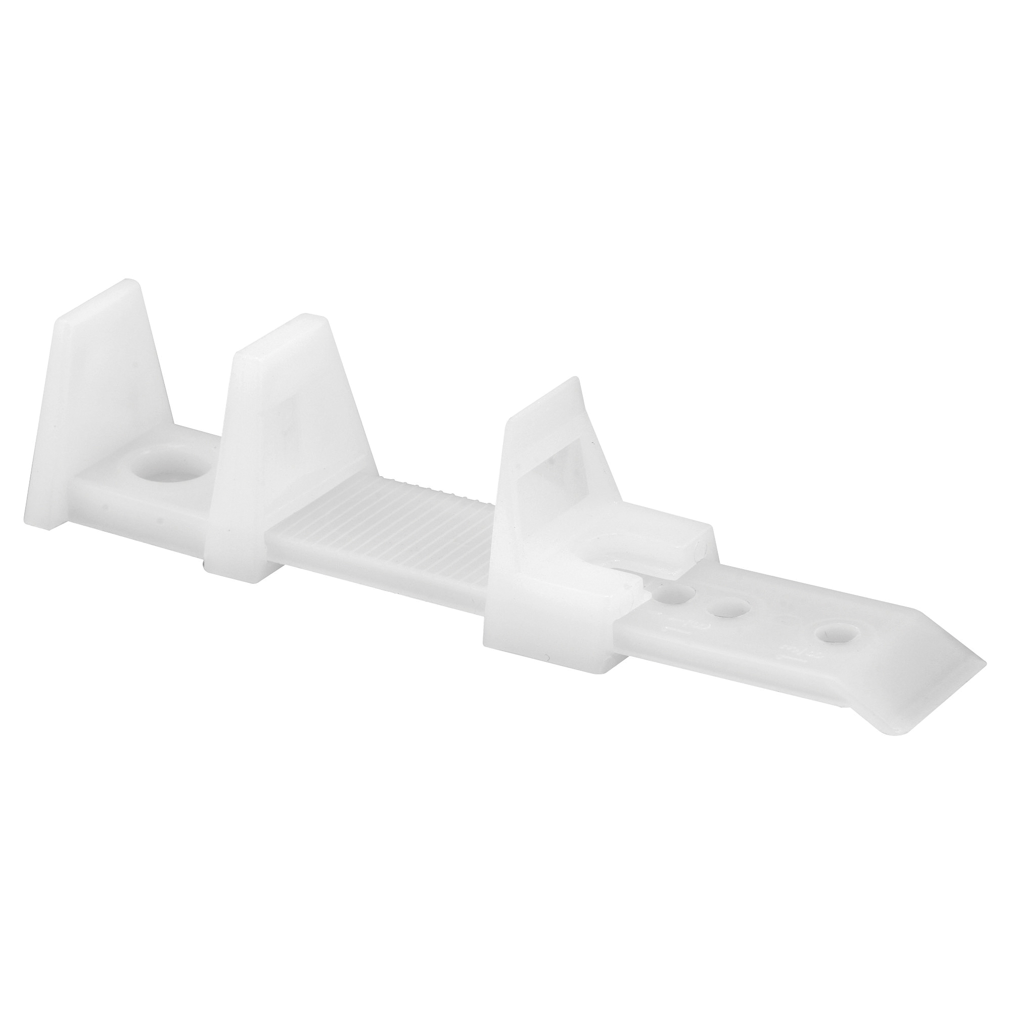 Prime-Line N 6564 Door Guide, Nylon, White, Floor Mounting - 1